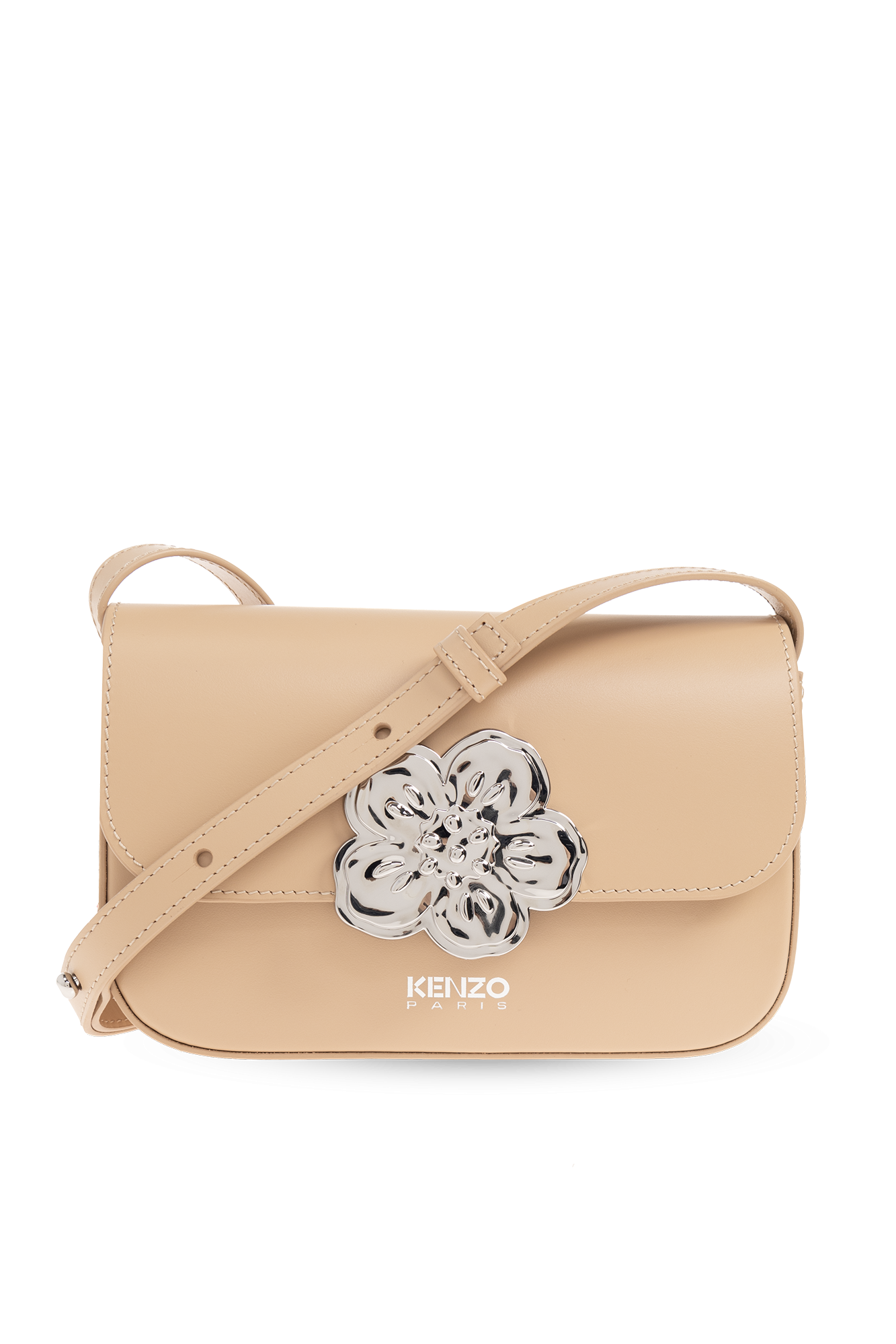 Beige Leather shoulder bag Kenzo Saint Laurent Nuxx Duffle Bag